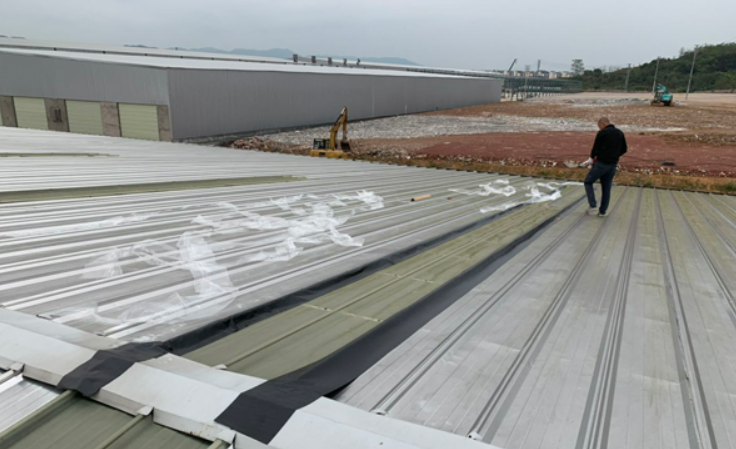 湛江厂房屋面防水维修案例